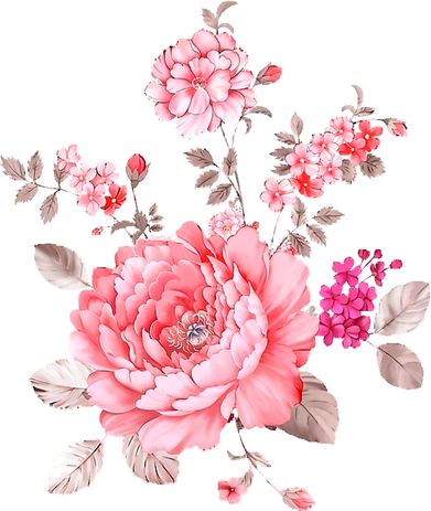 Pink Flowers - Pink Flower Overlays Png,Transparent Pink Flo